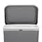 Simplehuman 45 L Rectangular Step-On Can, Grey, Plastic, 19 in CW1386 - alternate 3